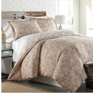 Southshore Fine Linens Perfect Paisley 3-Pc. Comforter Set, Twin/Twin Xl - Taupe